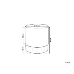 SOPHIA - Poef - Donkergroen - 39 Cm - Fluweel 11 SOPHIA - Poef - Donkergroen - 39 Cm - Fluweel -Meubelwinkel 605c773320c94ffe9050227f090b8a92