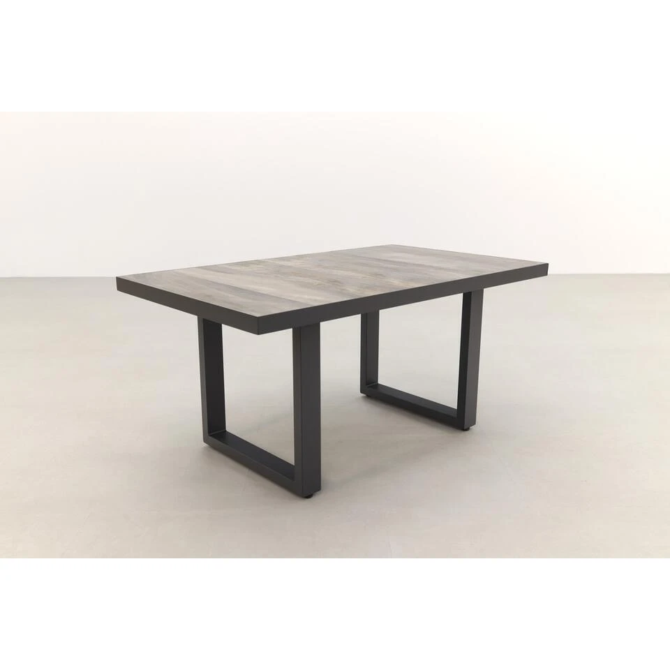 VDG Darwin Lounge Dining Tafel 140 X 85 Cm. - Antraciet 5 VDG Darwin Lounge Dining Tafel 140 X 85 Cm. - Antraciet - Afbeelding 3
