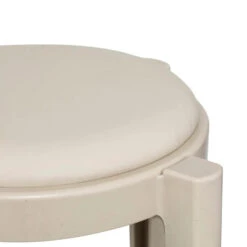 Five Bijzet Krukje/stoel - Beige - D41 X H47 Cm 7 Five Bijzet Krukje/stoel - Beige - D41 X H47 Cm -Meubelwinkel 63e693e5b2d3410eaffdefb731d223dd