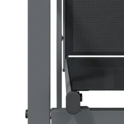 VidaXL - Tuinstoel - Zwart - Staal - 6 Stuks -Meubelwinkel 68cc9fb37277456788ee5ed9653c4898