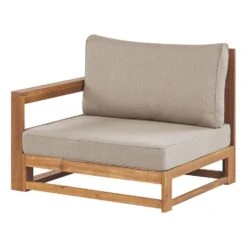 TIMOR II - Tuinhoekbank 2-zits - Lichthout - Gecertificeerd Acaciahout -Meubelwinkel 6972186f0ee24c4988d1ae7a647a4a97