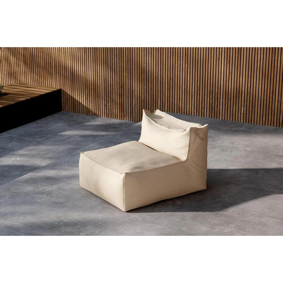 Svea - Noura Lounge Bank Midden - Beige 4 Svea - Noura Lounge Bank Midden - Beige - Afbeelding 2