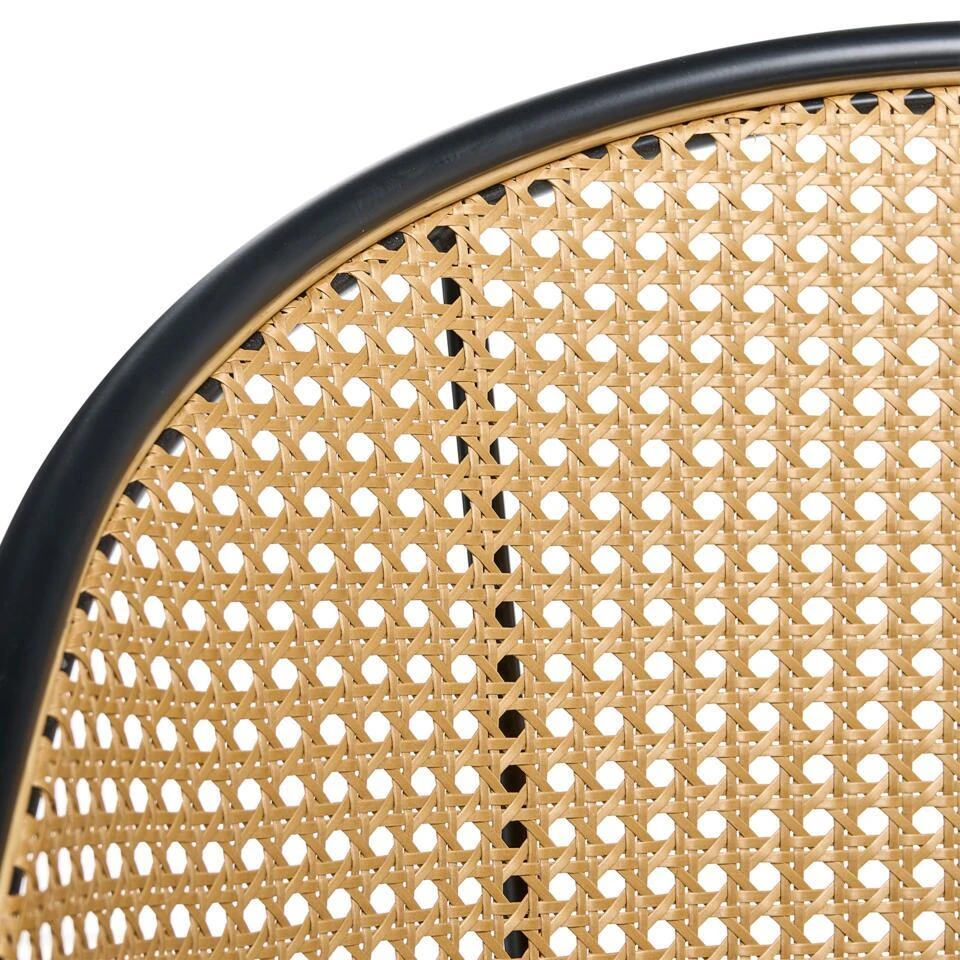 BALTIMORE - Bureaustoel - Zwart - Kunstleer 10 BALTIMORE - Bureaustoel - Zwart - Kunstleer - Afbeelding 8