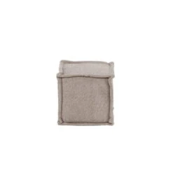 Fjôrd Poef Grijs Bouclé - 40x40x38cm - Scandinavisch - Poef Castine - Giga -Meubelwinkel 6c409ae53c79492d86e454b2dac5c61d