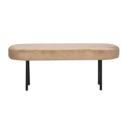 Metalen En Fluwelen Beige Bank -Meubelwinkel 6cb0f38572da4b03bd1adcee871b4bad