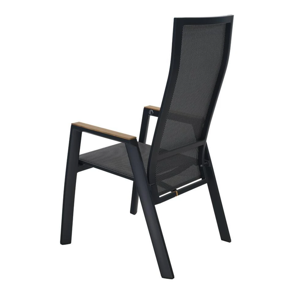 Les - Standenstoel Amir Teak Nuance - Antraciet 5 Les - Standenstoel Amir Teak Nuance - Antraciet - Afbeelding 3