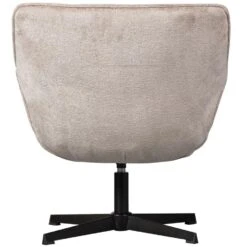 WOOOD Wibo Draaifauteuil - Chenille - Taupe - 94x71x83 -Meubelwinkel 705e7a9cab594ee2898ae8ac06643964