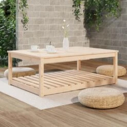 VidaXL - Loungetafel Met Opbergruimte - Naturel - Grenenhout - 121x82,5x45 Cm 12 VidaXL - Loungetafel Met Opbergruimte - Naturel - Grenenhout - 121x82,5x45 Cm -Meubelwinkel 7257a2d2cb9b411cbc3f1dfdfbadc8f9