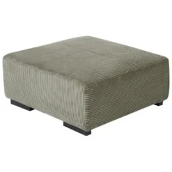 LUNGO - Ottomaan - Groen - Corduroy -Meubelwinkel 7265bb90f6ef44a2af4758f8c2d3a6f9