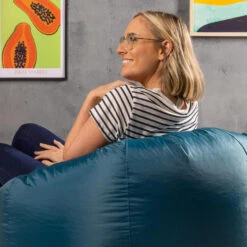 Veeva Klassieke Zitzak - Zitzak Buiten - Blauwgroen 14 Veeva Klassieke Zitzak - Zitzak Buiten - Blauwgroen -Meubelwinkel 72f55b88d46e45328c53b3fd2c16a9a9