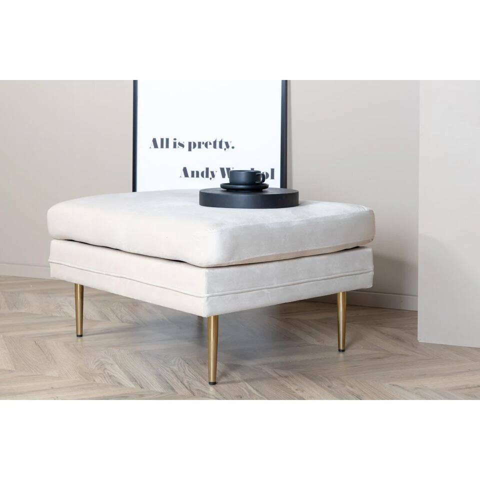 Svea - Tess Hocker - Velvet - Beige 5 Svea - Tess Hocker - Velvet - Beige - Afbeelding 3