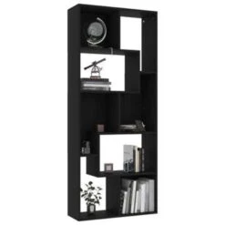 VidaXL Boekenkast 67x24x161 Cm Spaanplaat Zwart -Meubelwinkel 76e3b257127a4e9dadf60f055e5f8225