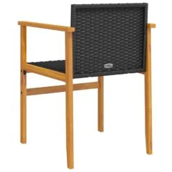 VidaXL - Tuinstoelen - Zwart - Poly Rattan - 2 Stuks 19 VidaXL - Tuinstoelen - Zwart - Poly Rattan - 2 Stuks -Meubelwinkel 77dce52f3d7c48cba3c9872d5f342ca8