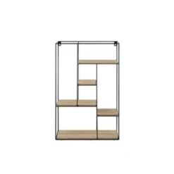 LAUREL - Wandkast - Lichte Houtkleur - MDF -Meubelwinkel 77fa1f890f1748e0b43e7694b348d93a