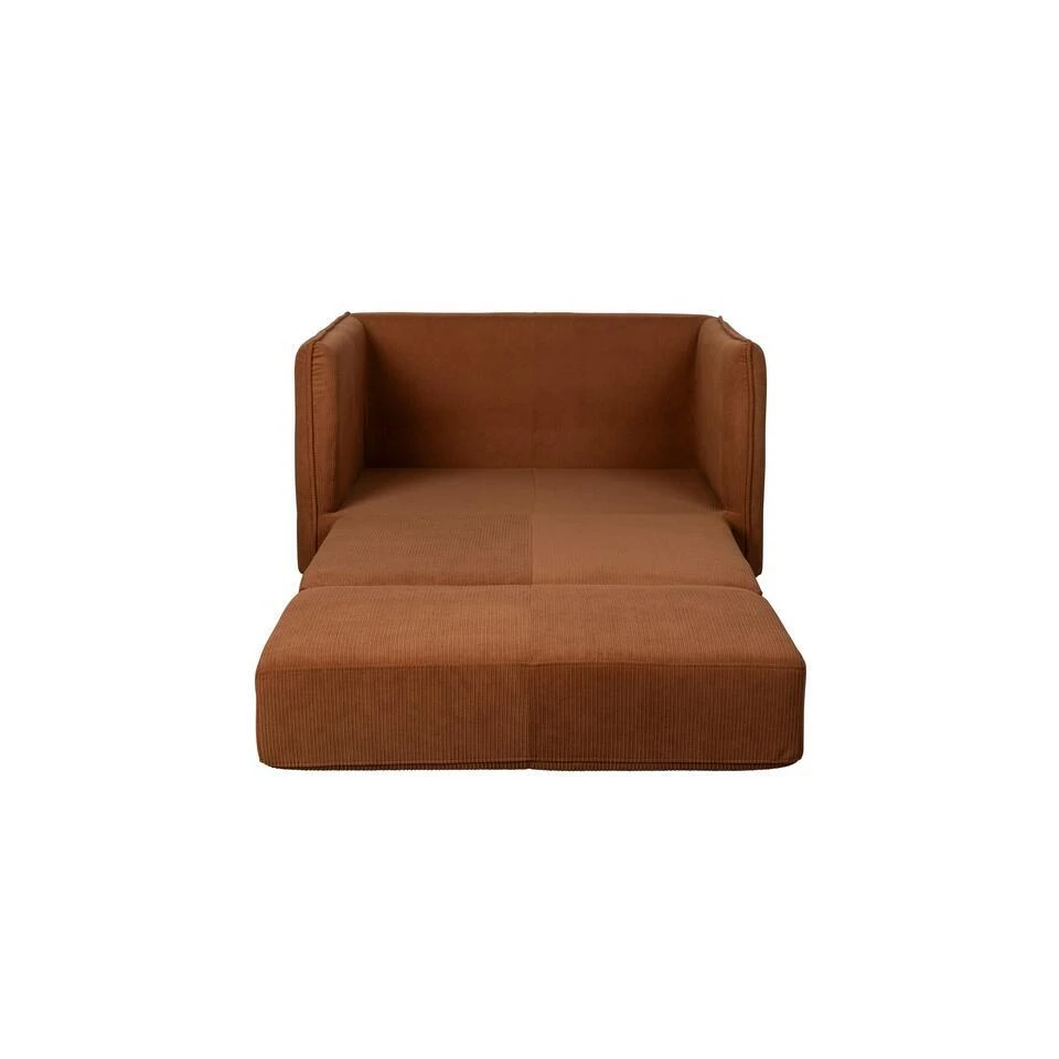 Housecraft Jopie Loveseat Bedbank Bruin 5 Housecraft Jopie Loveseat Bedbank Bruin - Afbeelding 3