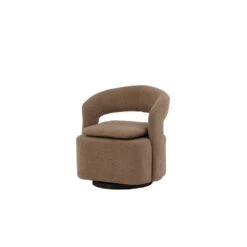 Svea - Teno Draaibare Fauteuil - Boucle - Beige -Meubelwinkel 785393ba7eda44438d44102fdff7b3ec