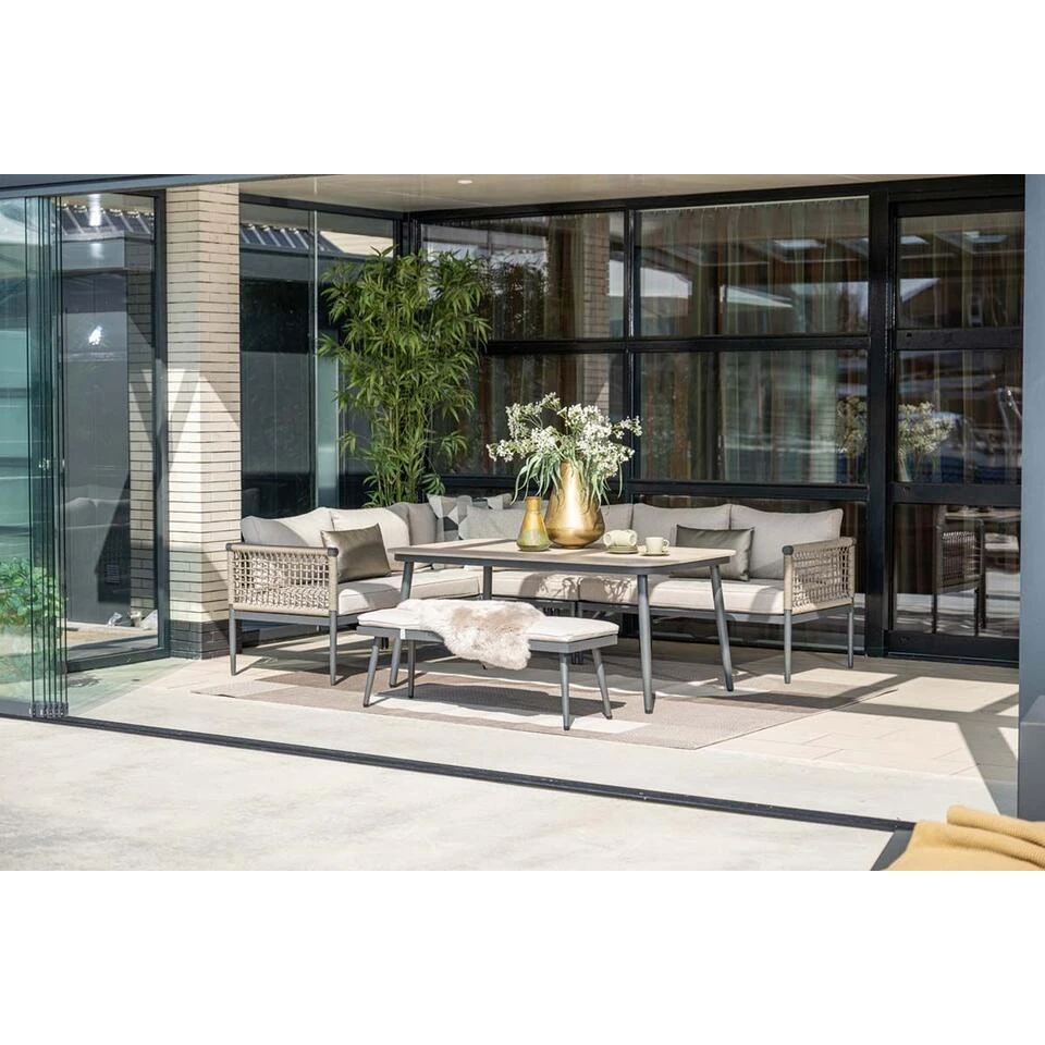 Lounge-diningtafel Voor Bologna/Diamo/Teramon - 160x90 Cm - Zwart 5 Lounge-diningtafel Voor Bologna/Diamo/Teramon - 160x90 Cm - Zwart - Afbeelding 3