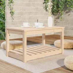 VidaXL - Loungetafel - Naturel - Massief Grenenhout - 82,5x50.5x45 Cm 12 VidaXL - Loungetafel - Naturel - Massief Grenenhout - 82,5x50.5x45 Cm -Meubelwinkel 789d6e8c2ad74c48ab9ec45b4a2089e6