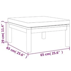 VidaXL - Voetensteun - Wit - Acaciahout - Met Kussen 11 VidaXL - Voetensteun - Wit - Acaciahout - Met Kussen -Meubelwinkel 79253f049bf3424c852c936b563913f4