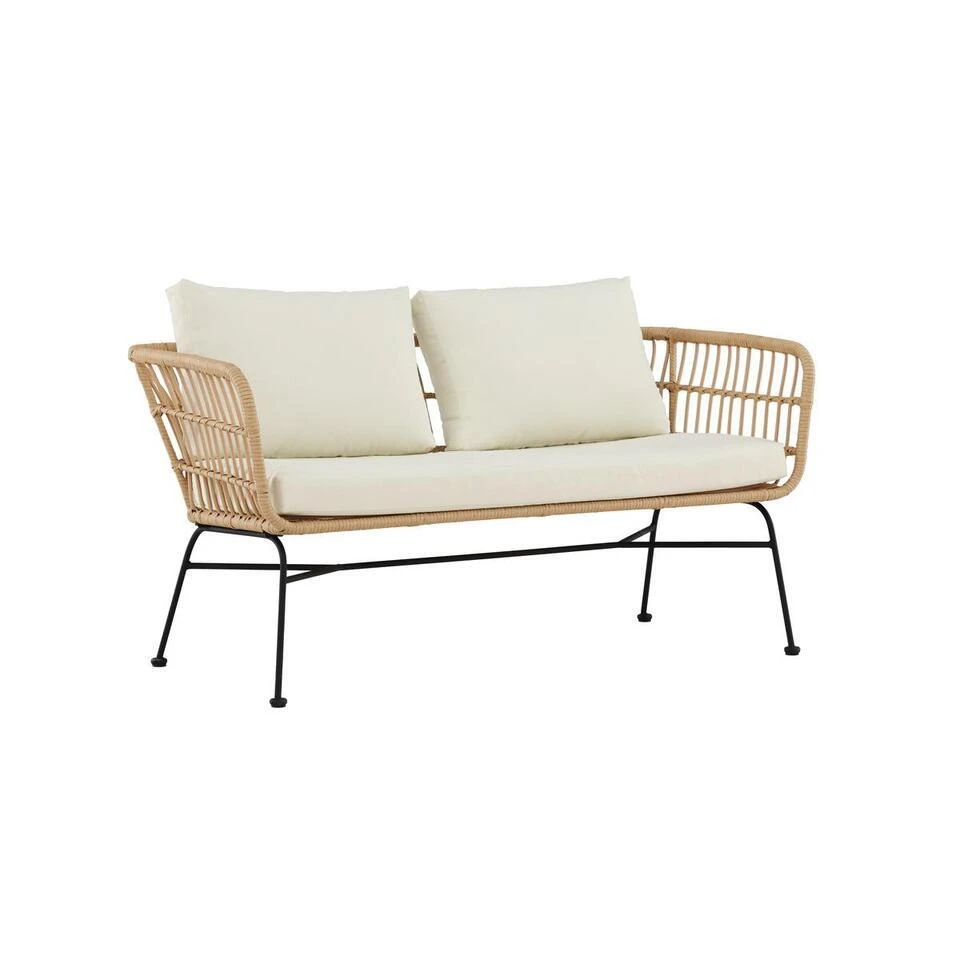 Svea - Elias Loungebank - 140 Cm - Naturel 5 Svea - Elias Loungebank - 140 Cm - Naturel - Afbeelding 3