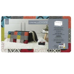Home Deco Poef Multi Color Tile - Opbergbox - 76 X 38 Cm -Meubelwinkel 79e897d0a1064c7b9ef7ffa83a4a3de1