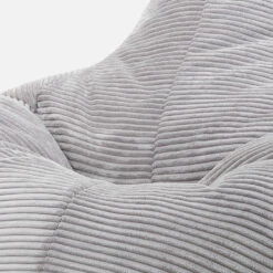 Icon Zitzak Dalton - Corduroy Zitzak Volwassenen - Grijs -Meubelwinkel 79ffc49830764f4696e0d78c3f7c19df