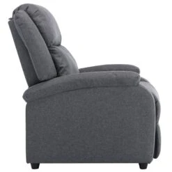 VidaXL Fauteuil Verstelbaar Stof Donkergrijs -Meubelwinkel 7b9569fe182c460193269daf32344880