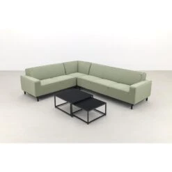 VDG Boavista/Royalty Loungeset - Hoekbank Links - Groen - 5-delig -Meubelwinkel 7f35a8c0620b4e7da5a4b604232afed5