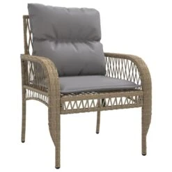 VidaXL - Loungeset - Beige - Poly Rattan -Meubelwinkel 7f8177e96113450b9cf0dc0591d9ee0e