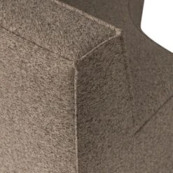 WOOOD 2-Zits Eetbank Europa - Polyester - Bruin - 133x133x87 -Meubelwinkel 80d19a1db6de423aa762dff95591084f