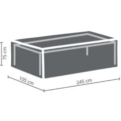 Outdoor Covers Premium Hoes - Tuintafel Tot 240 Cm -Meubelwinkel 81015918 0400