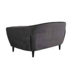 Bank Thyrza 2-zits - Fluweel - Donkergrijs 9 Bank Thyrza 2-zits - Fluweel - Donkergrijs -Meubelwinkel 81020424 0200