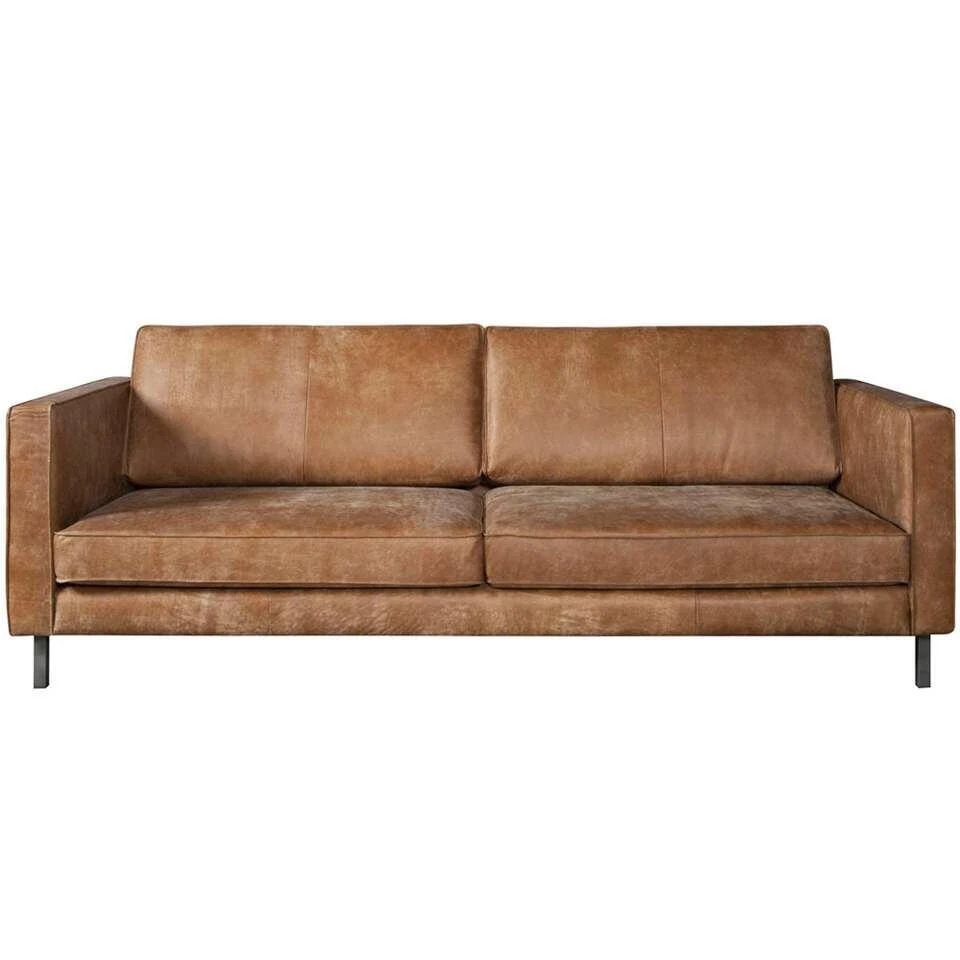 Bank Ferro 3,5-zits - Leer - Cognac 3 Bank Ferro 3,5-zits - Leer - Cognac