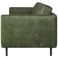 Bank Ferro 3,5-zits - Leer - Olijf -Meubelwinkel 81023416 0300