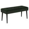Bankje Gaby - Stof Vic - Groen - 45x95x38 Cm -Meubelwinkel 81027706