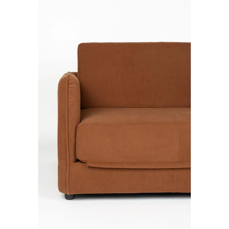 Housecraft Jopie Loveseat Bedbank Bruin 8 Housecraft Jopie Loveseat Bedbank Bruin - Afbeelding 6