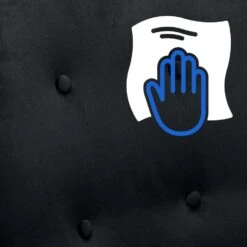 CLP Schommelstoel Sanka Fluweel - Zwart -Meubelwinkel 832fc722c8f64f79ab07500c4f59eff6