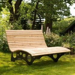 Merkloos HOME DELUXE Golfhouten Ligstoel TAIGA Incl. Kussen Aantal: 1 12 Merkloos HOME DELUXE Golfhouten Ligstoel TAIGA Incl. Kussen Aantal: 1 -Meubelwinkel 83446cb5ce974ae89127217e71c06012