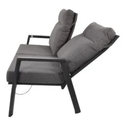 Les - Loungebank Ohio 2-pers - Grijs -Meubelwinkel 85c2deed3bea435186c7574ac1300141
