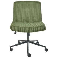 GEDDES - Bureaustoel - Groen - Corduroy 19 GEDDES - Bureaustoel - Groen - Corduroy -Meubelwinkel 85f56bd4f6894adfadb6ca27b7d86ef0