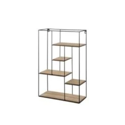 LAUREL - Wandkast - Lichte Houtkleur - MDF -Meubelwinkel 870fe50cd8f64c46a6688cfd6fcb009c