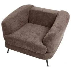 KJAER - Fauteuil - Donkerbruin - Chenille -Meubelwinkel 8a15610082534b29a367daa853017ba6