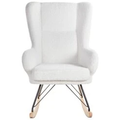 LUOMA - Schommelstoel - Off-white - Bouclé 18 LUOMA - Schommelstoel - Off-white - Bouclé -Meubelwinkel 8a8d4271116f4679a13b7a151017ba61