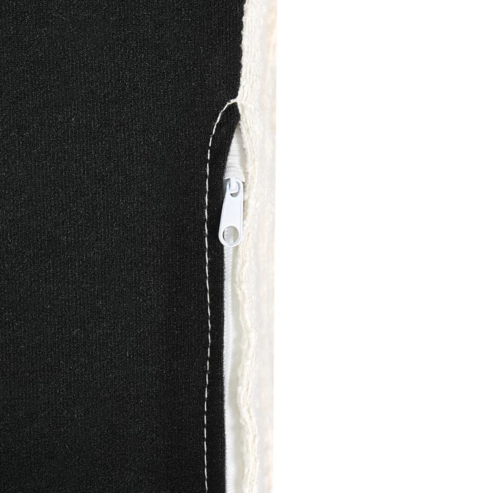 RENDERS - Ottomaan - Gebroken Wit - Bouclé 13 RENDERS - Ottomaan - Gebroken Wit - Bouclé - Afbeelding 11