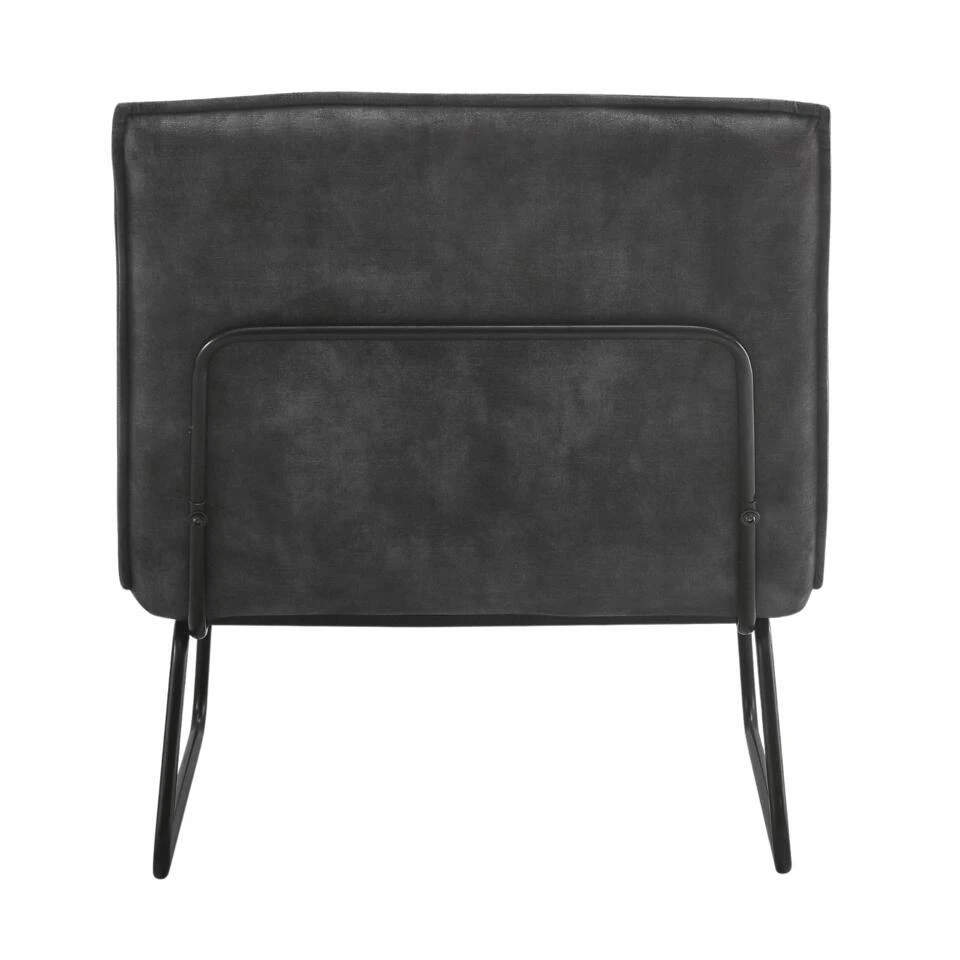 Fauteuil James - Velvet Antraciet 7 Fauteuil James - Velvet Antraciet - Afbeelding 5