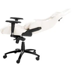 CLP Bureaustoel Keren Zwart Frame - Echt Leer - Wit -Meubelwinkel 8ddae6aa724a4a84b9ade723743584f0