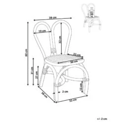 DESIMI - Kinderstoel - Natuurlijk - Rotan -Meubelwinkel 9099a8425d5849ef90d562e59c17cdcb