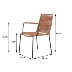 VDG Set Van 6 - Denver Rope Stapelbare Stoel - Terracotta 19 VDG Set Van 6 - Denver Rope Stapelbare Stoel - Terracotta -Meubelwinkel 90c604f8932f4f5292dc9a65a3e9a2c5