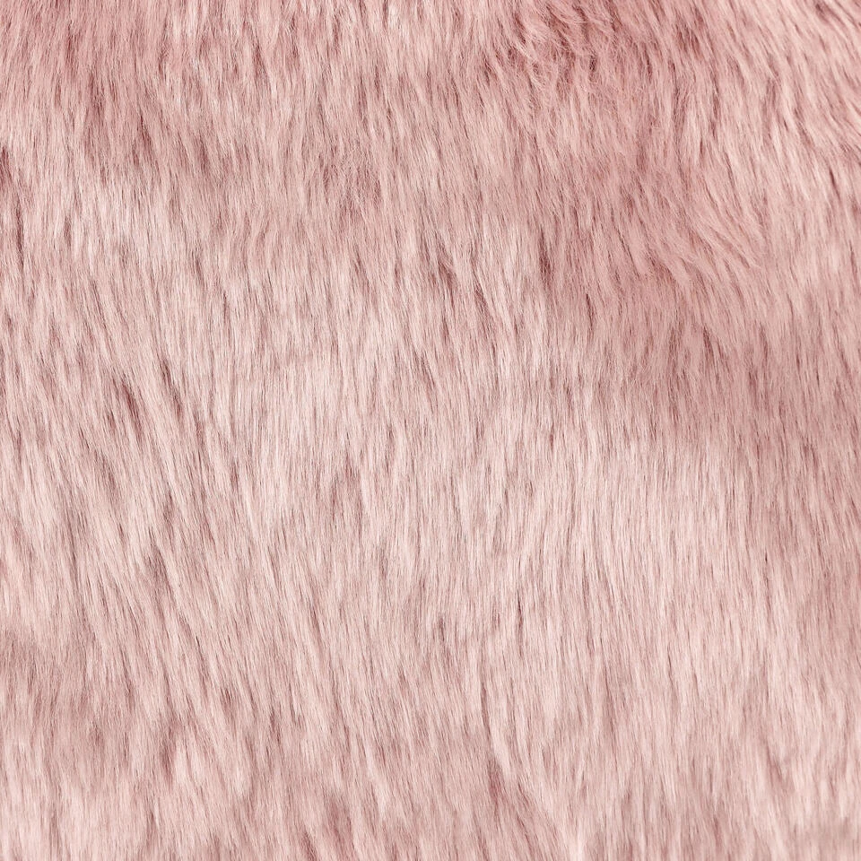 Icon Kinderzitzakken - Zitzak Van Imitatiebont - Rozerood 6 Icon Kinderzitzakken - Zitzak Van Imitatiebont - Rozerood - Afbeelding 4