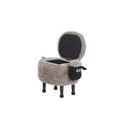 SHEEP - Hocker - Grijs - Polyester -Meubelwinkel 942b9fa089a94415a02bf81fc1e679e9